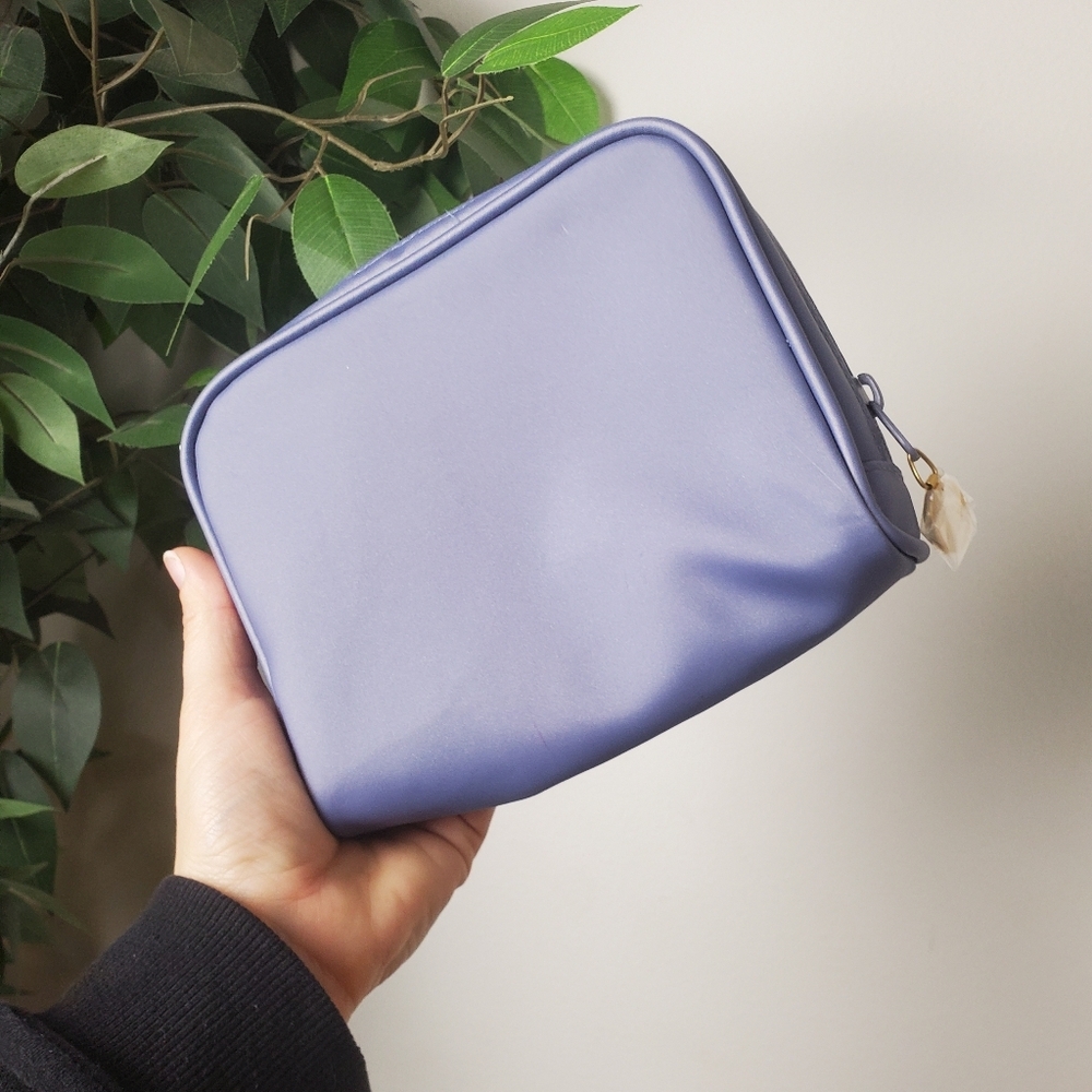 Mary Kay Lilac Lavender Cosmetic Travel Bag Case NEW